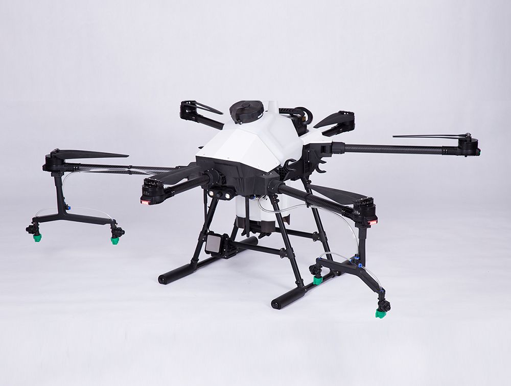 Aseman N10 is an agriculture drone with a capacity of 10 liters that can spray a hectare of agriculture land in 8 minutes.