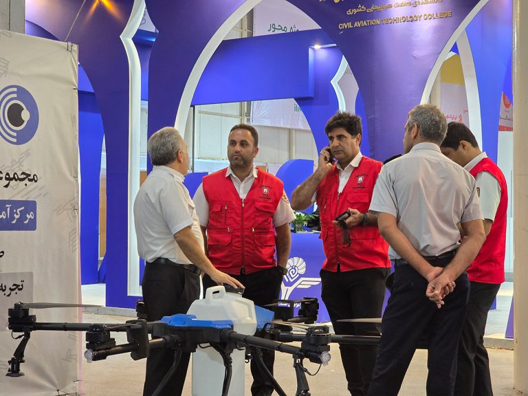 Negah Aseman, a multirotor drone manufacturer, participated in IRAN Airshow 2024