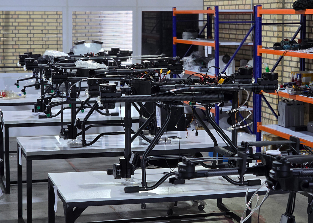 Drone manufacturing factory in Iran